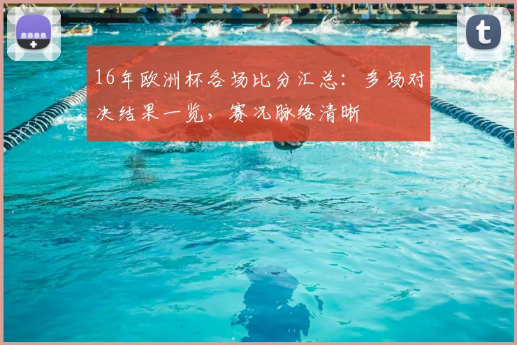 16年欧洲杯各场比分汇总：多场对决结果一览，赛况脉络清晰