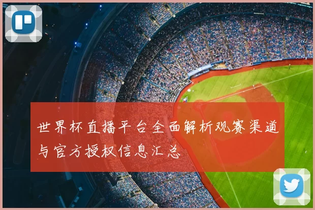 世界杯直播平台全面解析观赛渠道与官方授权信息汇总
